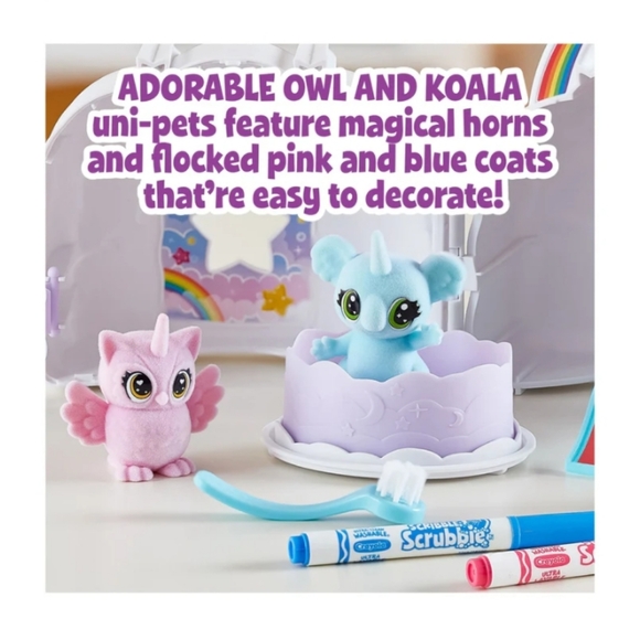 Crayola Scribble Scrubbie, Cloud Clubhouse Girls & Boys 3+ - Picture 3 of 8